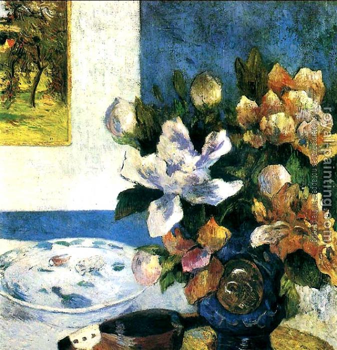 Paul Gauguin : Stilleben mit Mandoline Paul Gauguin : Stilleben mit Mandoline